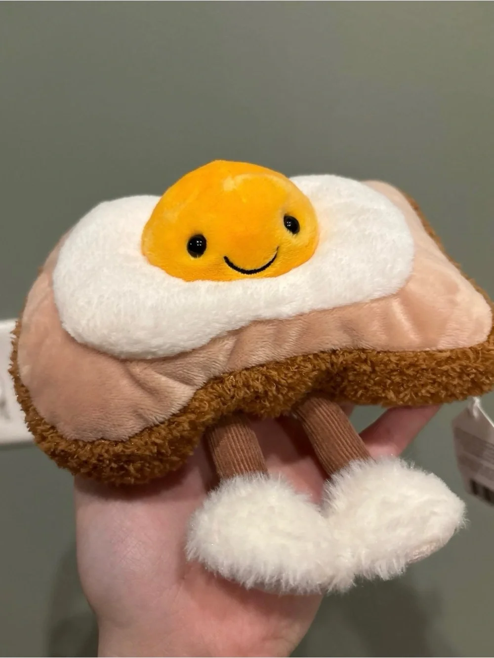 Jellycat Amuseables Egglantine Egg On Toast BNWT✨ Authentic - FAST SHIPPING!